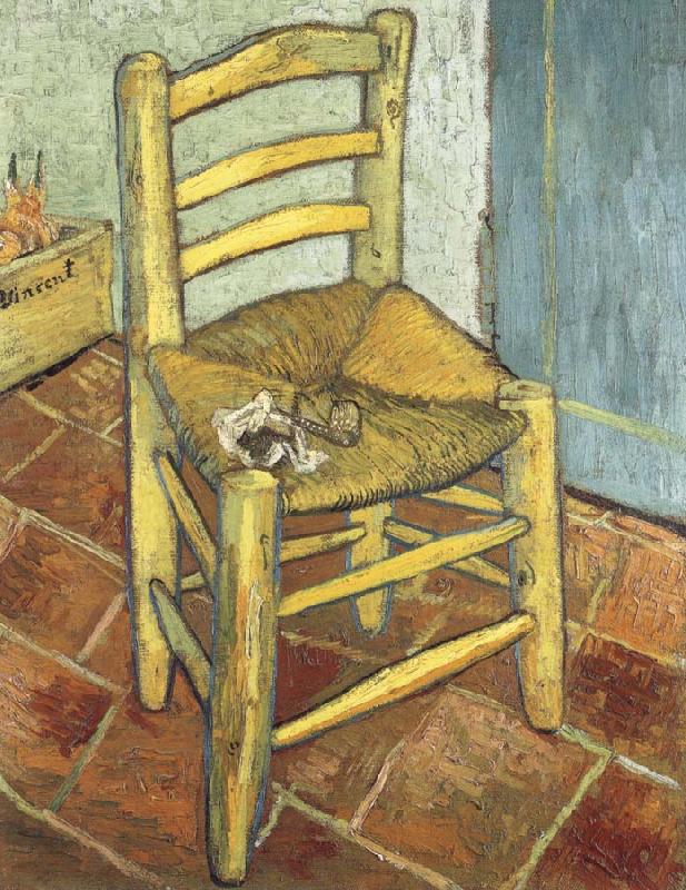 Vincent Van Gogh Van Gogh-s Chair oil painting picture